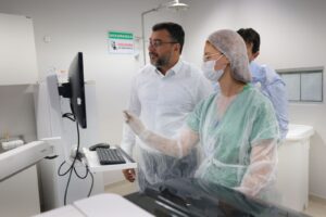 Imagem da notícia - Hospital Delphina Aziz: Governador Wilson Lima apresenta nova plataforma que vai oferecer resultados de exames pela internet