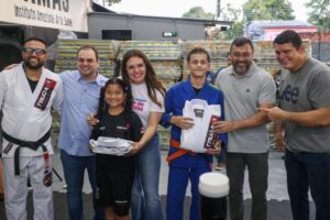 Imagem da notícia - Governador Wilson Lima entrega equipamentos para incentivar a prática de jiu-jitsu