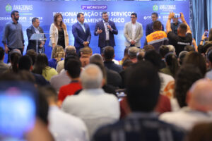 Imagem da notícia - Governador Wilson Lima reforça importância de união com municípios para avanços em saneamento básico 