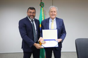 Imagem da notícia - Wilson Lima reúne com Ministro da Justiça e solicita reforço das ações federais para a segurança na fronteira