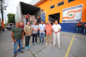 Imagem da notícia - Governador Wilson Lima acompanha o envio de ajuda humanitária para Boca do Acre