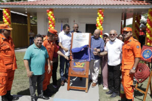 Imagem da notícia - Governador Wilson Lima inaugura novo grupamento dos Bombeiros em Manaquiri e reforça cobertura na região da BR-319