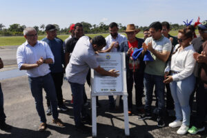 Imagem da notícia - Governador Wilson Lima inaugura aeroporto de Fonte Boa totalmente reformado e com capacidade ampliada