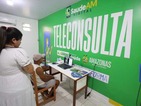 Governador Wilson Lima inaugura Telessaúde no Médio Solimões e amplia ações de saúde no interior