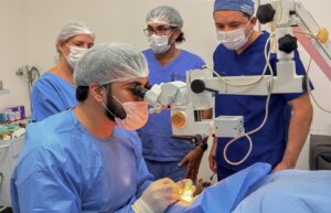Imagem da notícia - Parintins recebe terceiro mutirão de cirurgia de catarata, parceria entre o programa Opera+ Amazonas e o projeto Novo Olhar