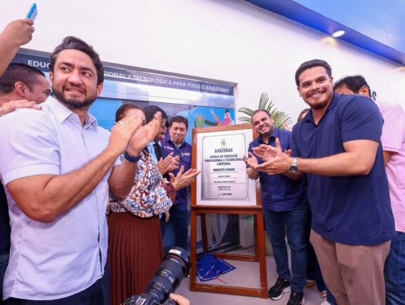 Governador Roberto Cidade inaugura sétima escola do Cetam em Manaus e lança edital para c…